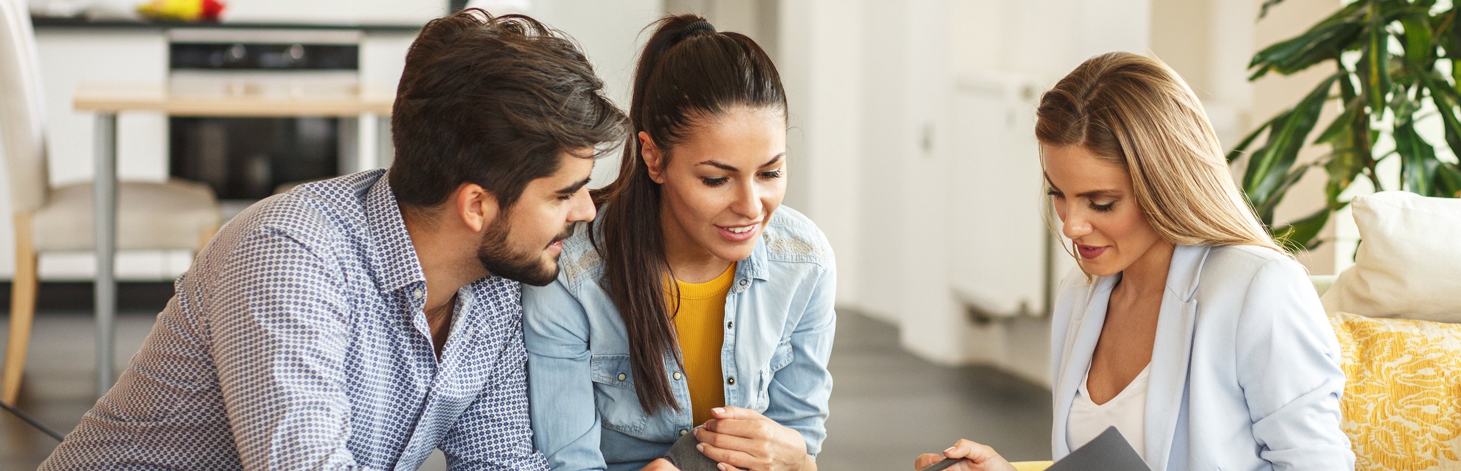 Couple Reviewing Documents